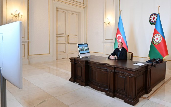     Ilham Aliyev  :Nos vimos obligados a responder adecuadamente al agresor  