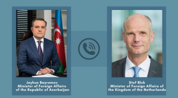  Azerbaijani FM briefs Dutch counterpart on Armenian aggression 