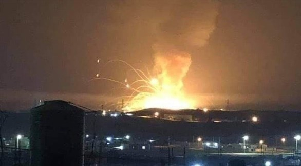 انفجارات في منشأة عسكرية أردنية