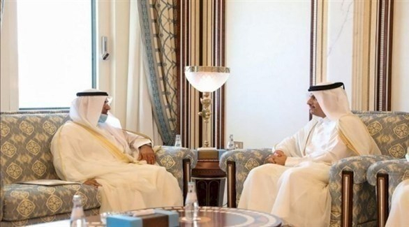 لقاءات المسؤول الخليجي مع وزير الخارجية القطري