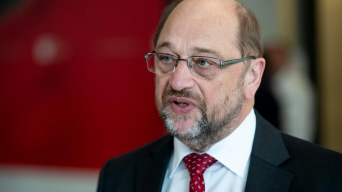 Martin Schulz als neuer Vorsitzender im Gespräch