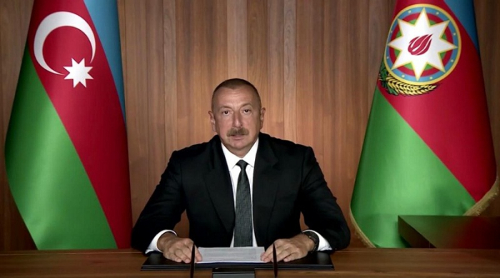     Presidente Ilham Aliyev:   Mnoal ha jugado un rol clave para respetar el Derecho Internacional y la Carta de la ONU  