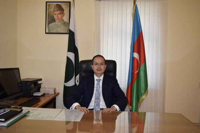   Pakistán siempre está al lado de Azerbaiyán-   Embajador    