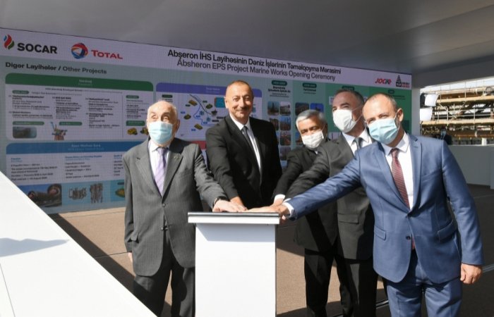  Presidente: Nueva fase empieza para el campo de condensados de gas de Absheron 