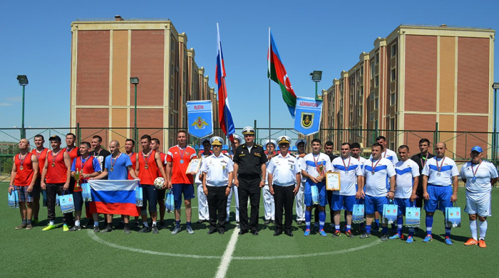 الفريق الأذربيجاني فائز في مسابقة "كأس البحر" العسكرية الدولية 