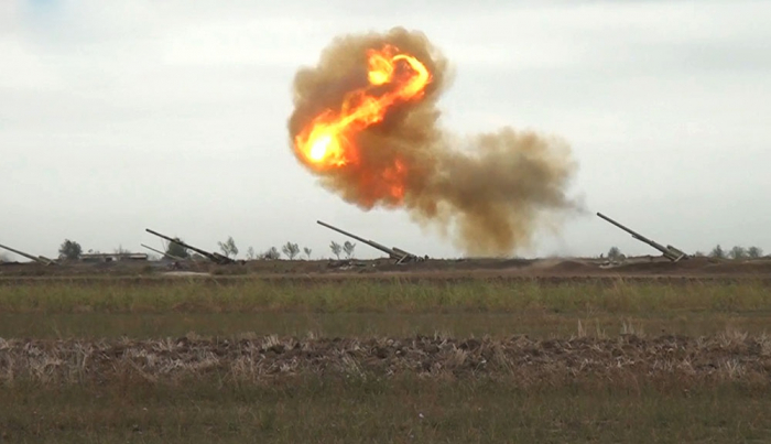   Azerbaijani army strikes Armenia’s artillery units in Aghdara direction - VIDEO  