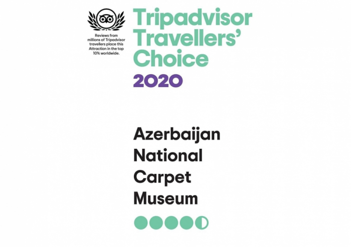   El Museo Nacional de Alfombras de Azerbaiyán recibe el certificado Travelers