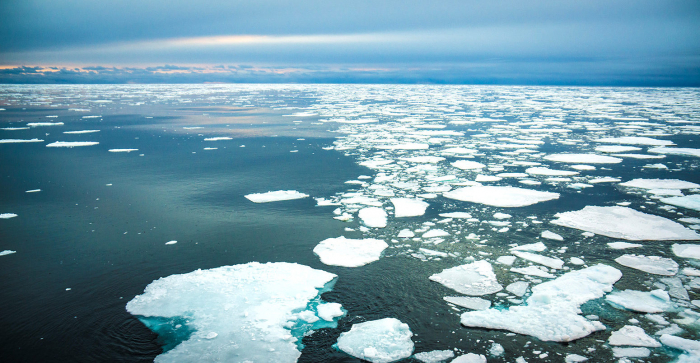 Rising temperatures shrink Arctic sea ice to second-lowest extent in four decades
