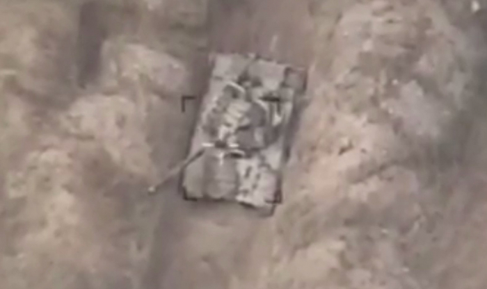   تدمير معدات قتالية معادية في منطقة جبرائيل -   فيديو    