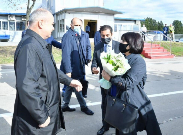   Sahiba Gafarova se encuentra de visita oficial en Rusia  