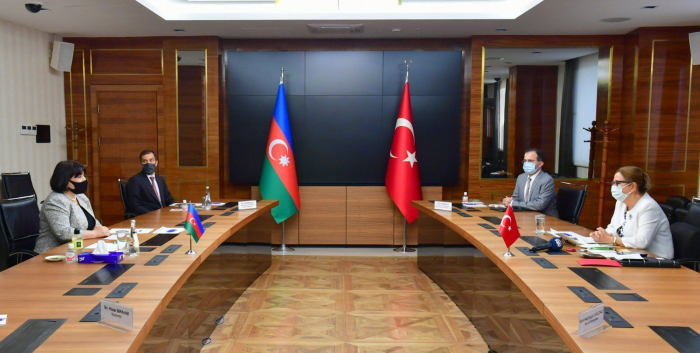   Azerbaijani Parliament and Turkish trade minister discuss strengthening of cooperation  
 