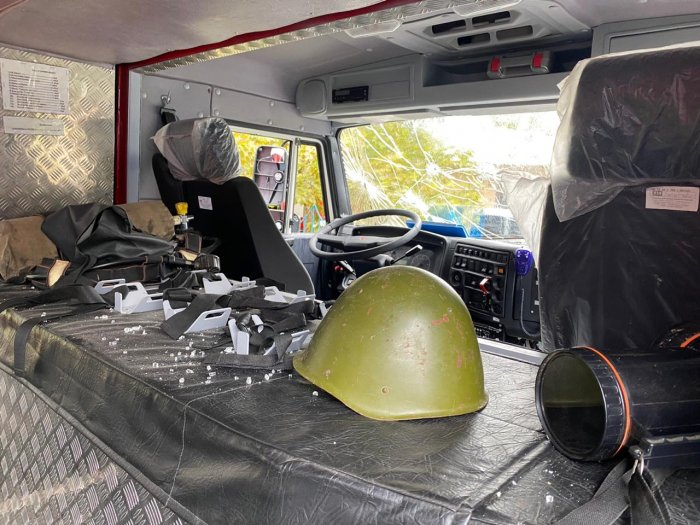 MES employee injured due to the shell strike by Armenian Army 