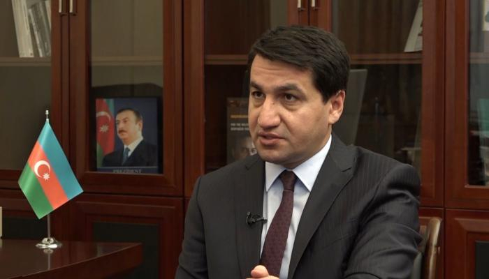   Hikmet Hajiyev concede entrevista al canal Al Arabiya y al portal Walla  
