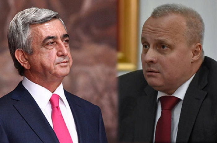 Sargsyan meets with Russian ambassador to discuss Karabakh conflict