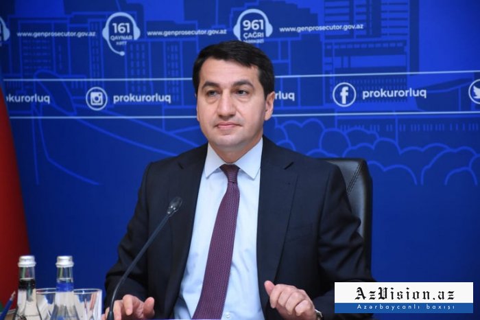     Hikmet Hajiyev:   "Nos hartan las negociaciones por el bien de las negociaciones"  