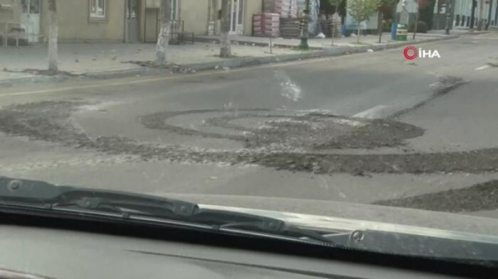  Armenios disparan contra periodistas en Tartar -  VIDEO  