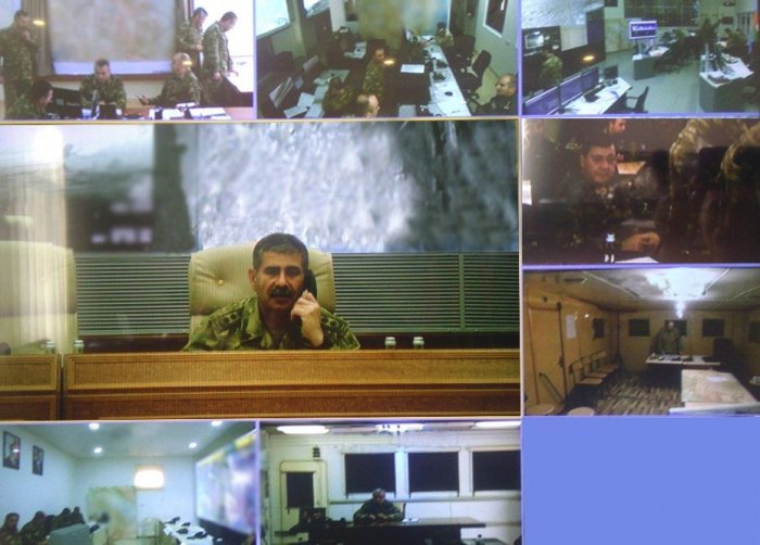  Azerbaijani Army leadership planning and organizing successful fulfillment of combat missions 