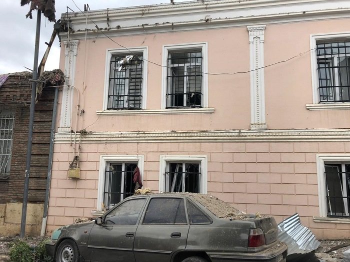  Los armenios apuntan a asentamientos en Ganja -  VIDEO+FOTOS  