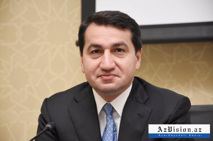     Hikmet Hajiyev:   "Todas las bases militares que disparan contra Tartar fueron destruidas"  