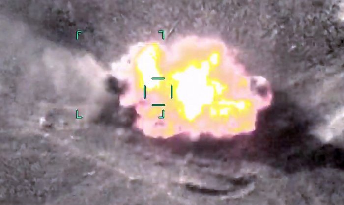   Azerbaijani army destroys 3 more Armenian tanks  