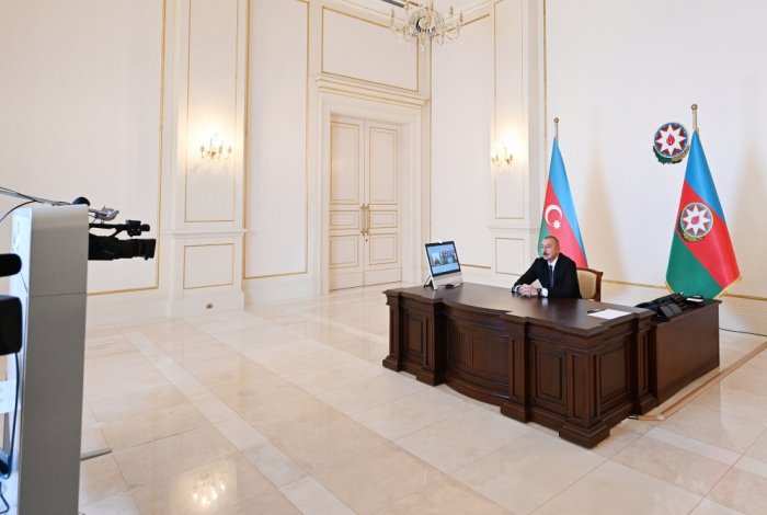  Ilham Aliyev concede una entrevista a Euronews 