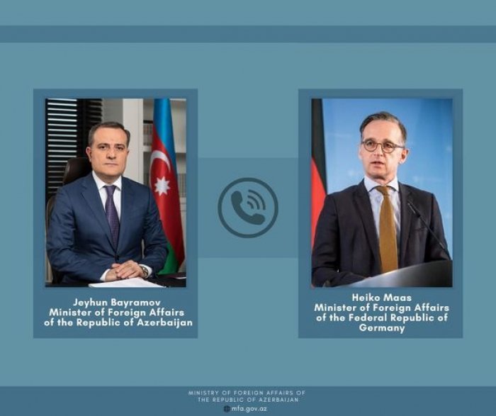   Azerbaijani FM had a telephone conversation with his German counterpart  