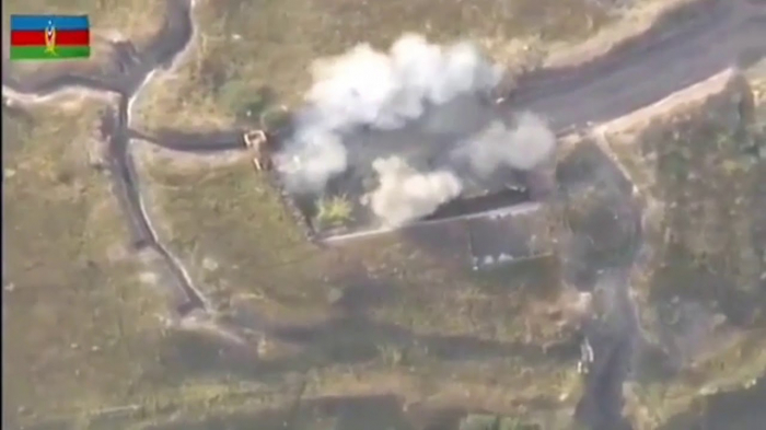  Azerbaijani Army destroys headquarters and ammunition depots of Armenia -  VIDEO  