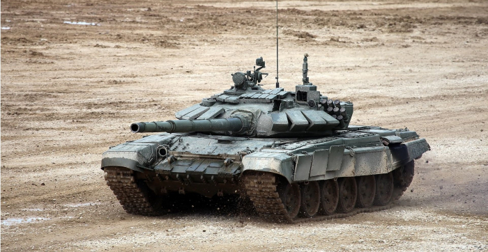  El ejército de Azerbaiyán captura los tanques armenios T-72 