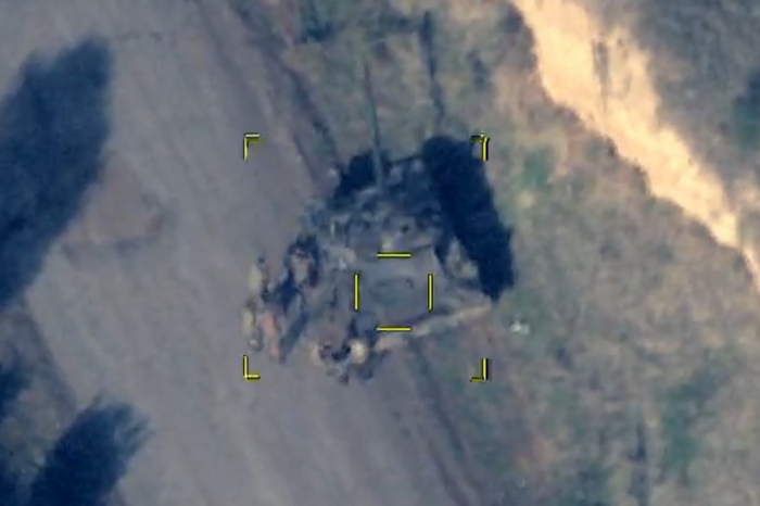  Azerbaijani army destroys another Armenian armored unit -  VIDEO  