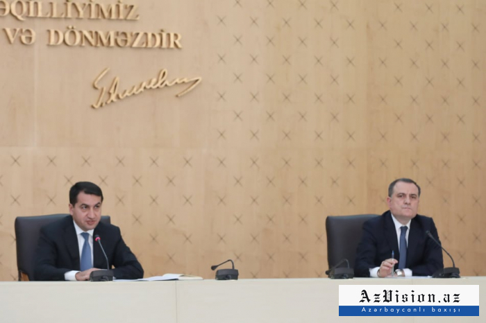   Azerbaijani FM and President