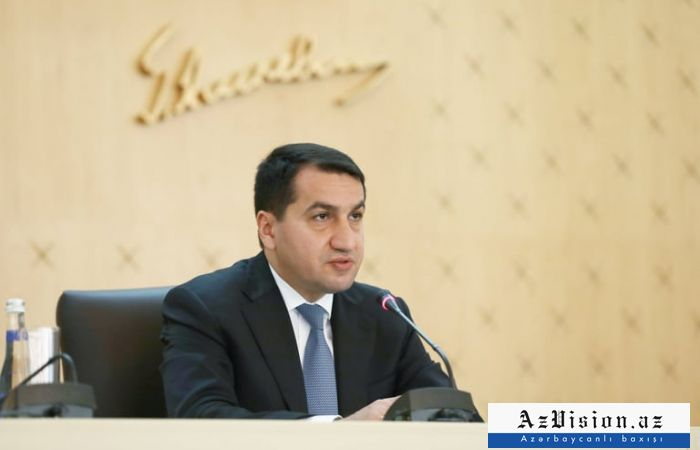  "Los ataques con misiles contra civiles son un crimen de guerra"-  Hikmet Hajiyev  