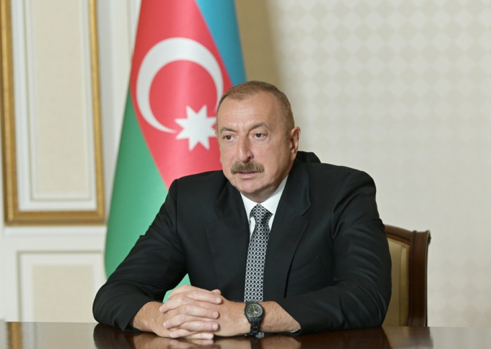   "Paschinjan beschloss persönlich, Gandscha anzugreifen."  - Ilham Aliyev 