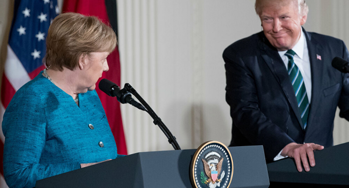   „Sie hat nur gelächelt“ - Trump spricht Merkel auf Nord Stream 2 