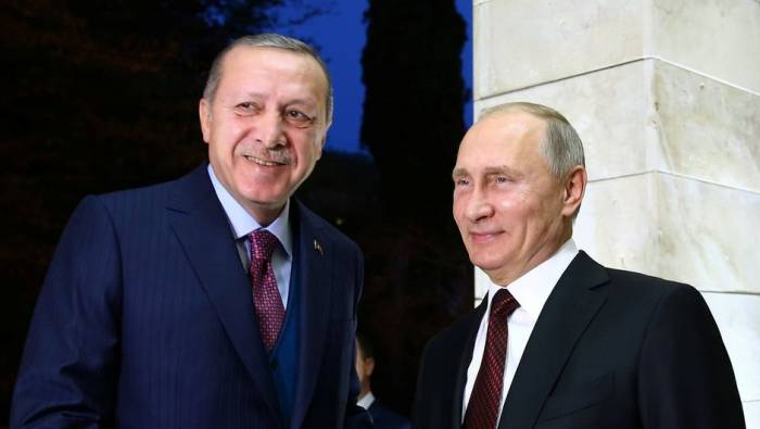   Erdogan et Poutine discutent du conflit du Karabagh  