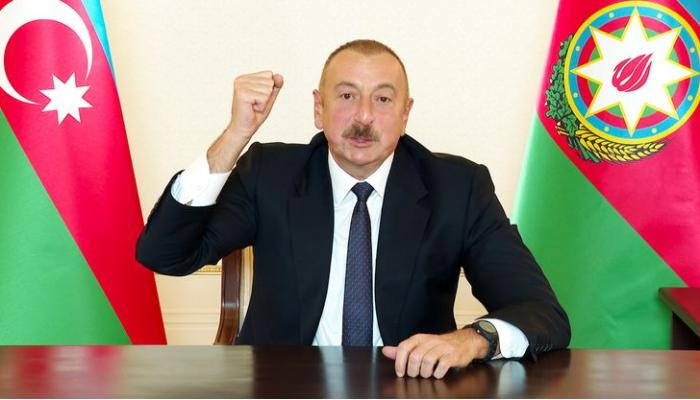     Ilham Aliyev  : "Nuestros objetivos eran solo instalaciones militares"  