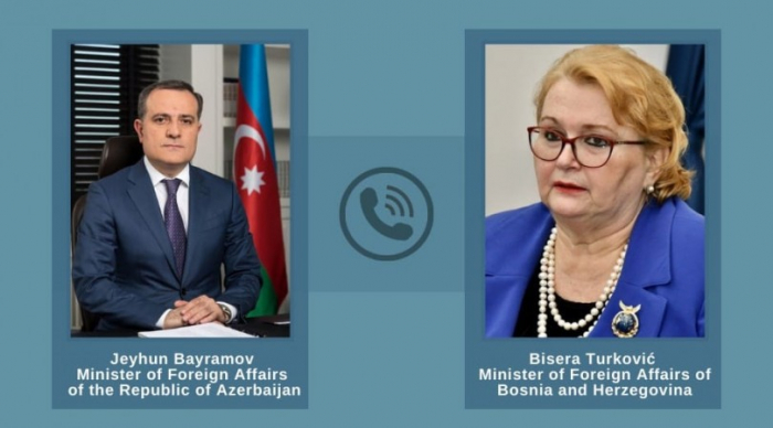 Azerbaijani FM discusses current situation in Nagorno-Karabakh with his Bosnia-Herzegovina counterpart