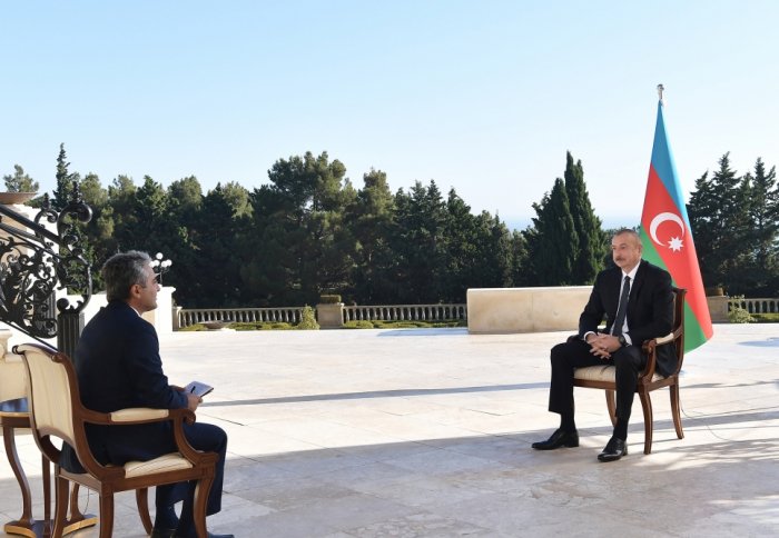     Ilham Aliyev:   "Los combatientes armenios tienen pasaportes canadienses y libaneses"  