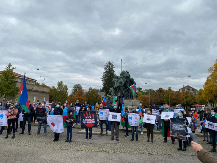 Bern Gəncə terroruna etiraz edir -    FOTO   