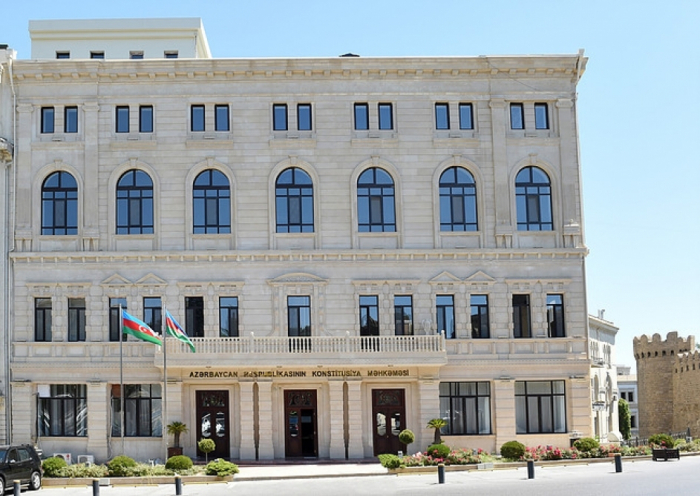   Constitutional Court of Azerbaijan issues appeal to constitutional justice institutions of world countries  