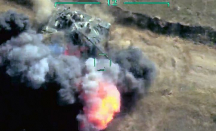   La fuerza viva y el equipo militar del enemigo fueron destruidos  