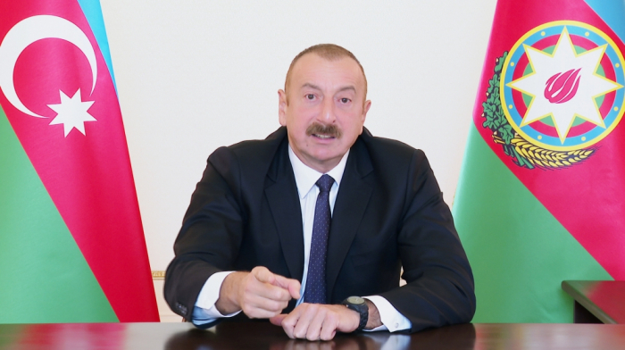   Präsident Ilham Aliyev:  Woher kommen so viele Waffen und Hardware aus dem armen Armenien? 