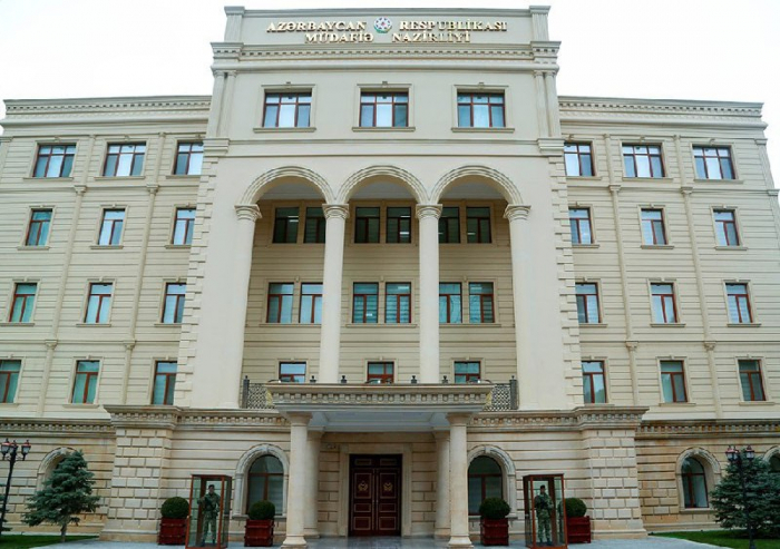   Ministère azerbaïdjanais de la Défense:   l