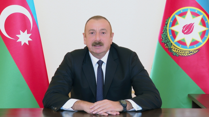     "Armenien hat den humanitären Waffenstillstand schwer verletzt"   - Ilham Aliyev  