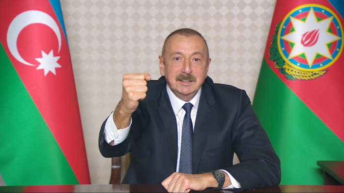       Ilham Aliyev:     "Nos vengamos de nuestros mártires en el campo de batalla"  