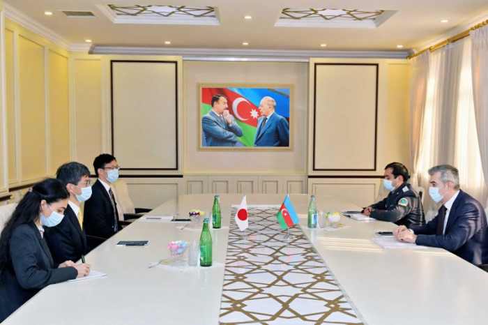   Vusal Huseynov se reúne con el embajador japonés  
