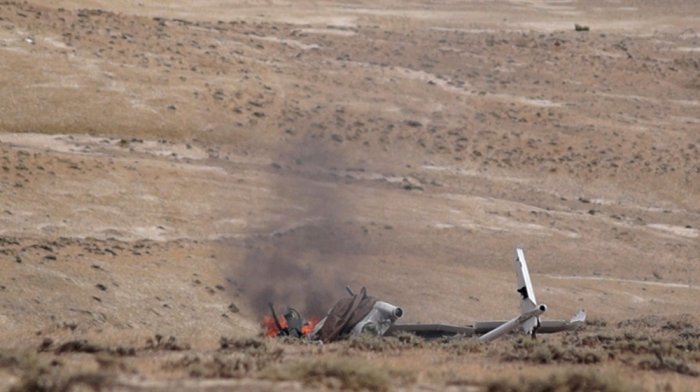   Otro VANT armenio destruido  