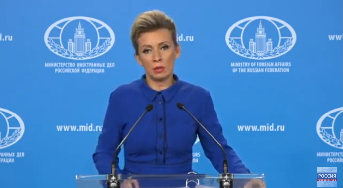    Zajarova  :"Rusia continúa con sus esfuerzos activos de mediación"  
