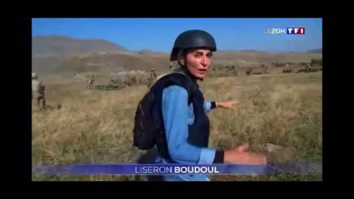   Französischer Fernsehsender sendet Reportagen von der Front -   VIDEO    