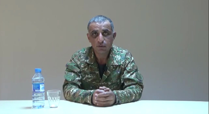  "Ich warf mein Maschinengewehr und ergab mich der aserbaidschanischen Armee"  - Armenischer Major (VIDEO)  