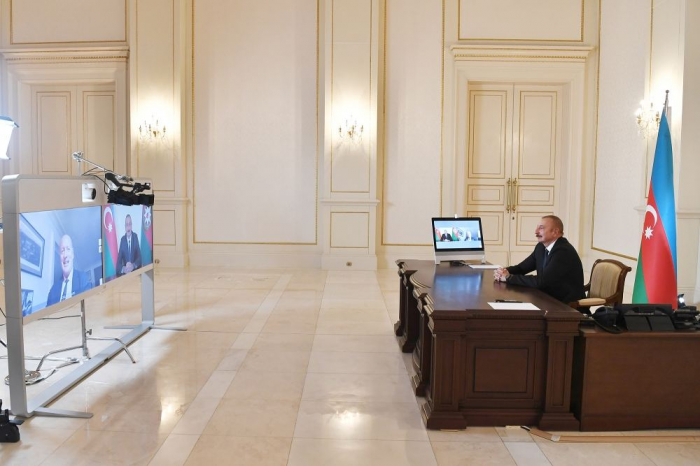  "Si no hubieran violado el alto el fuego, los enfrentamientos se habrían detenido hoy" -  Ilham Aliyev  